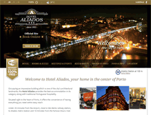 Tablet Screenshot of hotelaliados.com